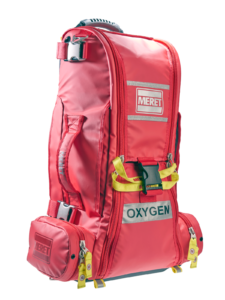 Meret RECOVER PRO Medical Bag - Red Infection Control