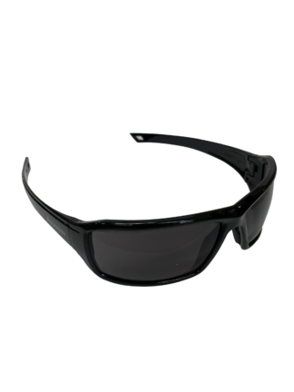 Bandit Eyewear Safety Glasses ‘Assassin’ Black Frame Smoke Tint